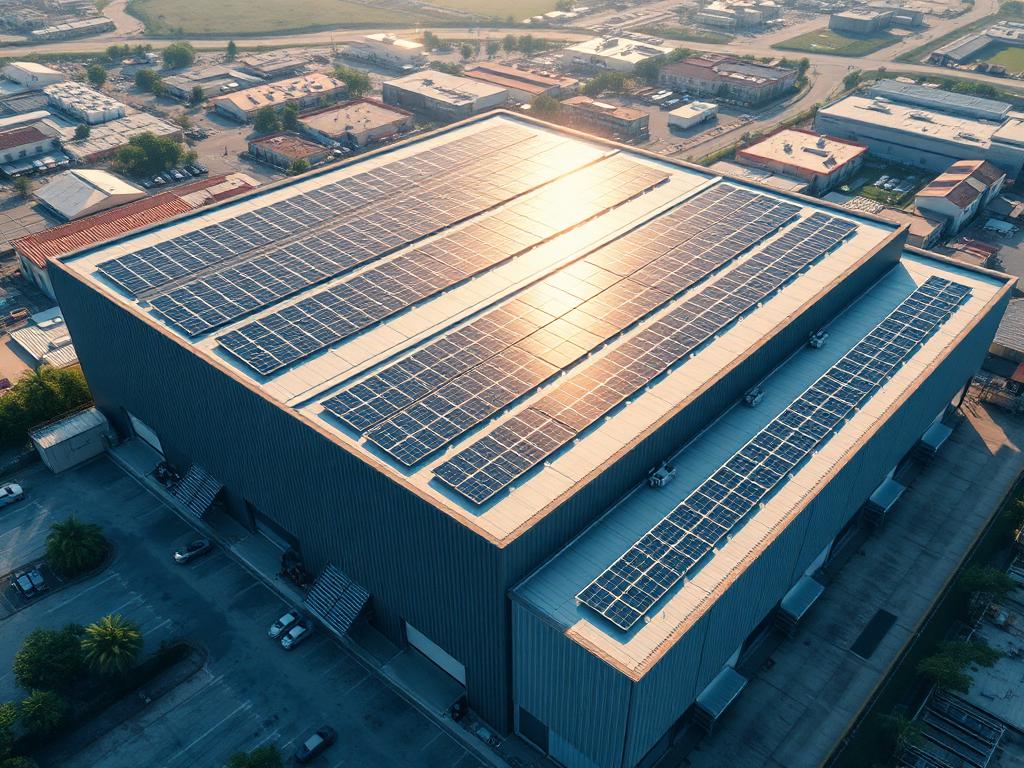 Geração industrial 120 kWp