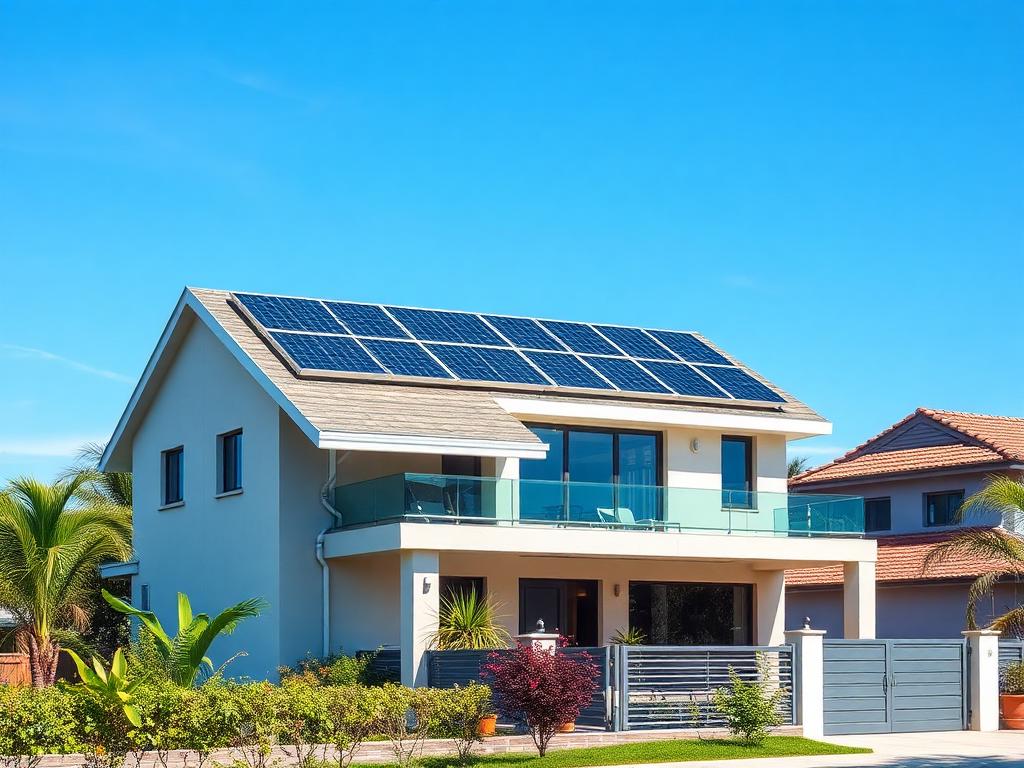 Sistema residencial 8 kWp
